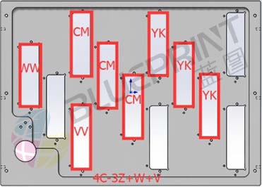 CMYKWV 8头